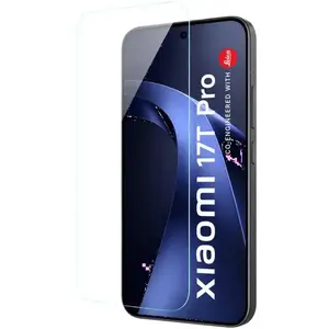 Just in Case screenprotector geschikt voor Xiaomi 17T Pro - Screenprotector Gehard Glas pas cher