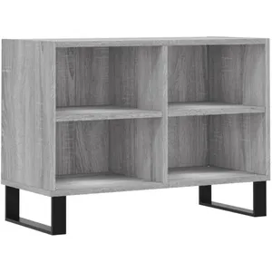 vidaXL Meuble TV sonoma gris 69,5 x 30 x 50 cm bois d'ingénierie pas cher