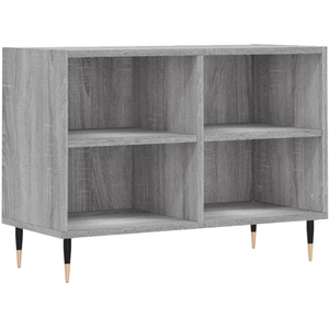 vidaXL Meuble TV sonoma gris 69,5 x 30 x 50 cm bois d'ingénierie pas cher