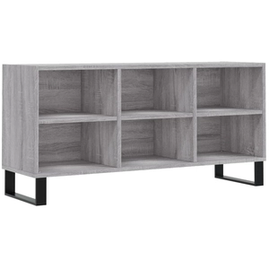 vidaXL Meuble TV sonoma gris 103,5x30x50 cm bois d'ingénierie pas cher