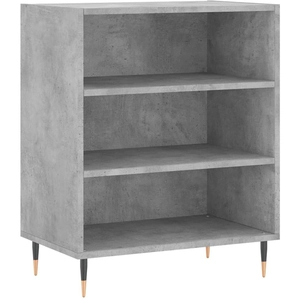 vidaXL Buffet gris béton 57x35x70 cm bois d'ingénierie pas cher