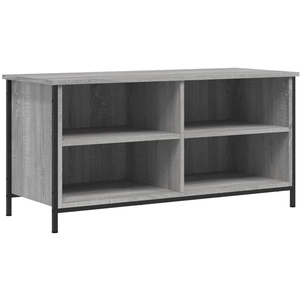 vidaXL Meuble TV Sonoma gris 100x40x50 cm Bois d'ingénierie pas cher