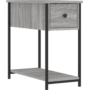 vidaXL Tables de chevet 2 pcs sonoma gris 30x60x60cm bois d'ingénierie pas cher