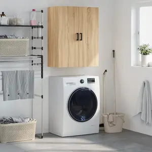 vidaXL Vidaxl Armoire Murale Chêne Sonoma 69,5x34x90 Cm