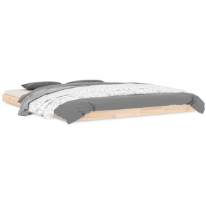 vidaXL Cadre de lit 160x200 cm bois de pin massif pas cher