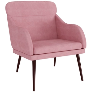 Comparateur de prix : vidaXL Fauteuil Rose 63x76x80 cm Velours