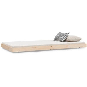 vidaXL Cadre de lit 80x200 cm Bois de pin massif pas cher