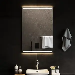 vidaXL Miroir de salle de bain à LED 60x90 cm pas cher