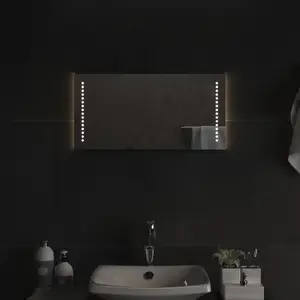 vidaXL Miroir de salle de bain à LED 30x60 cm pas cher
