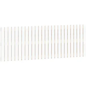 vidaXL Tête de lit murale Blanc 166x3x60 cm Bois massif de pin pas cher