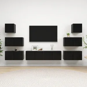 vidaXL Tête de lit murale Marron miel 146,5x3x80 cm Bois massif de pin pas cher