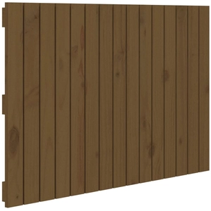 Comparateur de prix : vidaXL Tête de lit murale Marron miel 95,5x3x60 cm Bois massif de pin