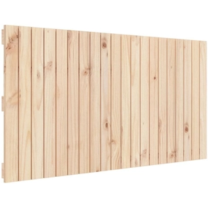 vidaXL Tête de lit murale 127,5x3x60 cm Bois massif de pin pas cher