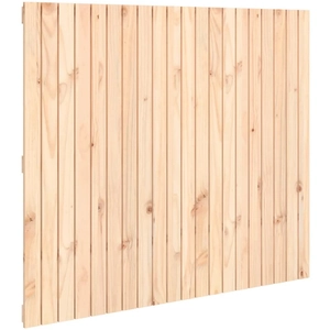 vidaXL Tête de lit murale 127,5x3x110 cm Bois massif de pin pas cher