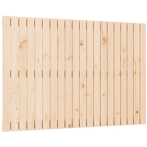 vidaXL Tête de lit murale 127,5x3x90 cm Bois massif de pin pas cher