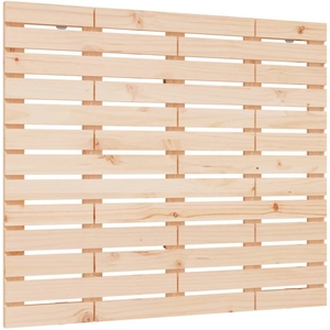 vidaXL Tête de lit murale 106x3x91,5 cm Bois massif de pin pas cher