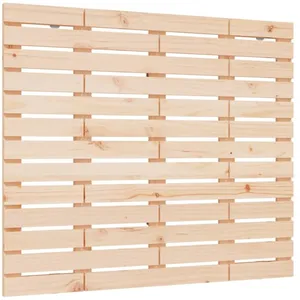 vidaXL Tête de lit murale 146x3x91,5 cm Bois massif de pin pas cher