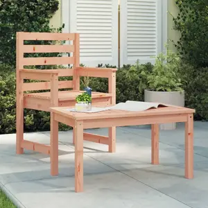 vidaXL Table de jardin 82,5x50,5x45 cm bois massif de douglas pas cher