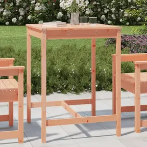 vidaXL Table de jardin 82,5x82,5x110 cm bois massif de douglas pas cher