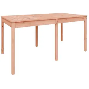 vidaXL Table de jardin 159,5x82,5x76 cm bois massif de douglas pas cher