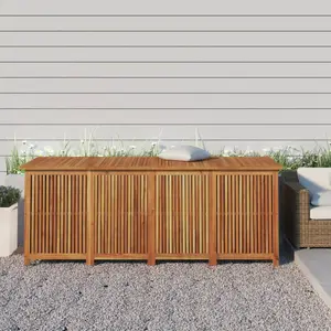 Comparateur de prix : vidaXL Boîte de rangement de jardin 200x80x75 cm bois massif d'acacia