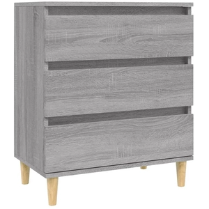 vidaXL Buffet Sonoma gris 60x35x70 cm Bois d'ingénierie pas cher