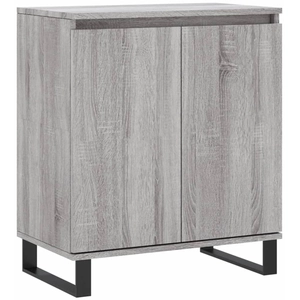 vidaXL Buffet Sonoma gris 60x35x70 cm Bois d'ingénierie pas cher