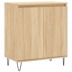 vidaXL Buffet Chêne sonoma 60x35x70 cm Bois d'ingénierie pas cher