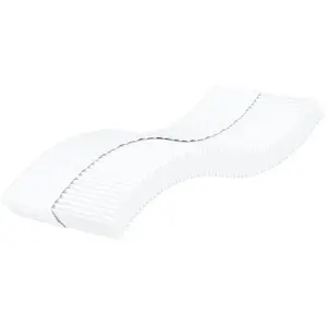 Comparateur de prix : vidaXL Matelas en mousse blanc 100x200 cm dureté H2 H3