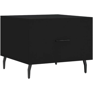 Comparateur de prix : vidaXL Tables basses 2 pcs noir 50x50x40 cm bois d'ingénierie