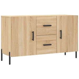 vidaXL Buffet chêne sonoma 100x36x60 cm bois d'ingénierie pas cher