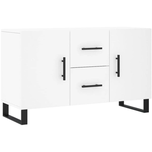 vidaXL Buffet blanc 100x36x60 cm bois d'ingénierie pas cher