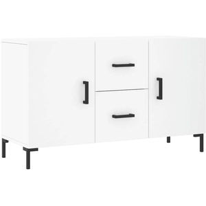 vidaXL Buffet blanc 100x36x60 cm bois d'ingénierie pas cher