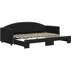 vidaXL Lit de jour avec gigogne sans matelas 80x200 cm pas cher