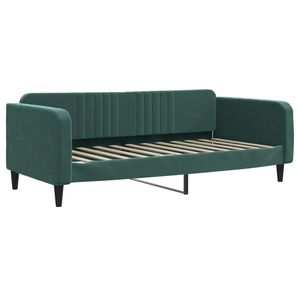 vidaXL Lit de jour avec gigogne et tiroirs sans matelas 100x200 cm