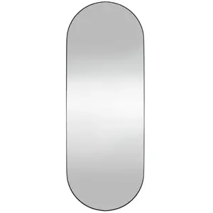 Comparateur de prix : vidaXL Miroir mural 15x40 cm Verre Ovale