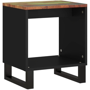 vidaXL Table basse 40x31x46 cm Bois de récupération et d'ingénierie pas cher