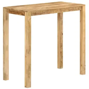 Comparateur de prix : vidaXL Table de bar 112x55x108 cm Bois de manguier massif