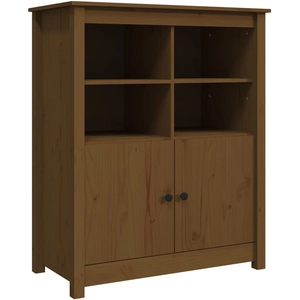 vidaXL Buffet Marron miel 83x41,5x100 cm Bois massif de pin pas cher