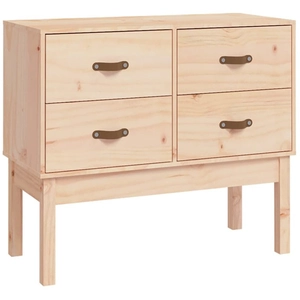 vidaXL Armoire console 90x40x78 cm Bois de pin solide pas cher