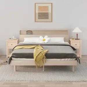 Comparateur de prix : vidaXL Tables de chevet 2 pcs 40x35x61,5 cm Bois de pin massif