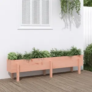 vidaXL Lit surélevé de jardin 160x30x38 cm bois douglas massif pas cher