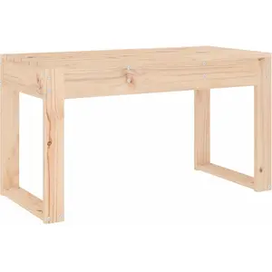Comparateur de prix : vidaXL Banc de jardin 80x38x45 cm bois massif de pin