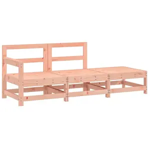 Comparateur de prix : vidaXL Salon de jardin 3 pcs bois massif douglas
