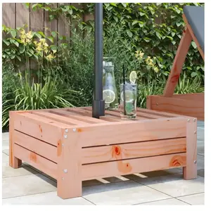 Comparateur de prix : vidaXL Couvercle de base de parasol bois massif de douglas