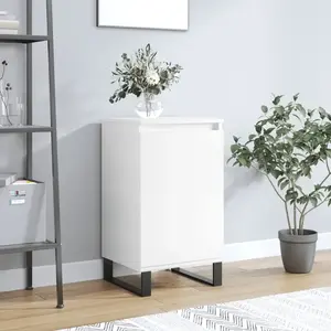 vidaXL Buffet blanc 40x35x70 cm bois d’ingénierie pas cher