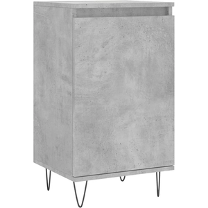 vidaXL Buffet gris béton 40x35x70 cm bois d'ingénierie pas cher