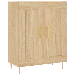 vidaXL Buffet chêne sonoma 69,5x34x90 cm bois d'ingénierie pas cher