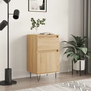 vidaXL Buffet chêne sonoma 40x35x70 cm bois d'ingénierie pas cher