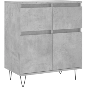 Comparateur de prix : vidaXL Buffet Gris béton 60x35x70 cm Bois d'ingénierie